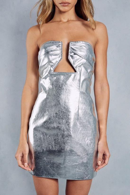 Star Appeal Silver Sequin Bodycon Mini Dress