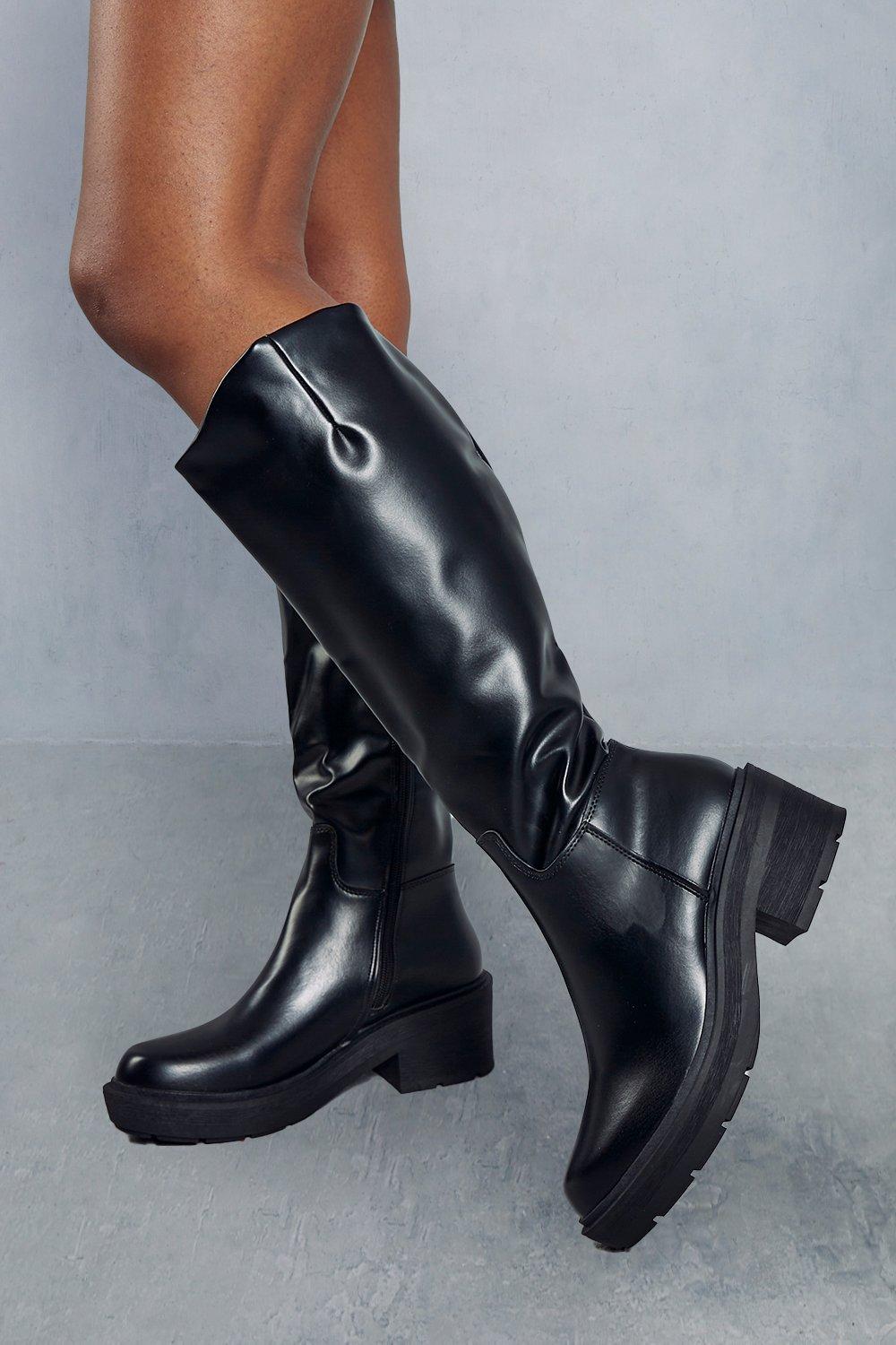 Misspap knee outlet high boots