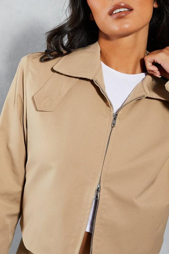 Jackets & Coats | Structured Shoulder Woven Jacket | MissPap
