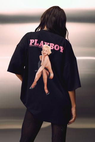 itGirl Shop Y2K Underwear Playboy Rabbit Rivets Pins Black Aesthetic Bra