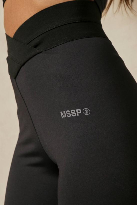 MissPap Misspap 2 Branded V Front Elasticated Leggings 6