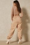 MissPap Ruched Waist Oversized Soft Jogger thumbnail 2