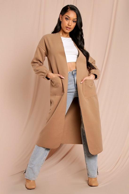 MissPap Military Style Belted Midi Coat 1