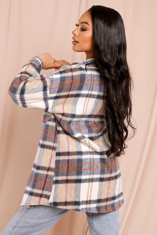 MissPap Oversized Checked Shacket 4