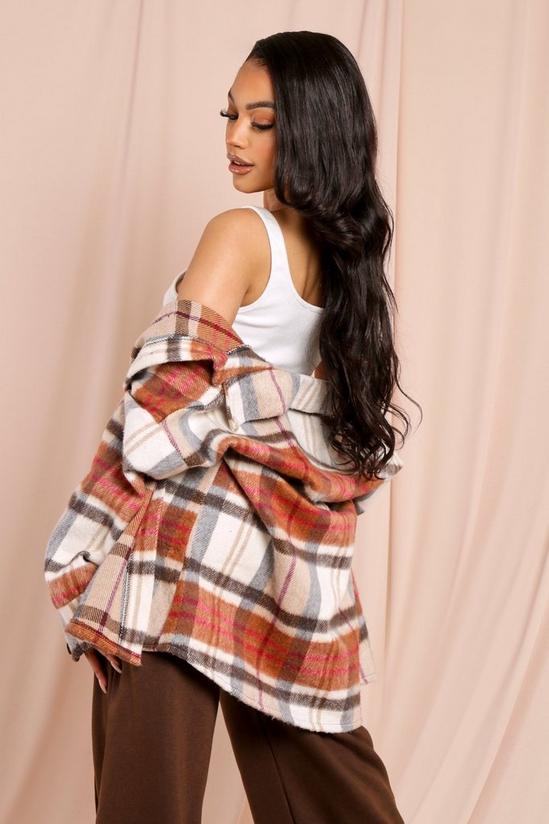 MissPap Oversized Checked Shacket 2