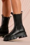 MissPap Leather Look Calf Ankle Boot thumbnail 2