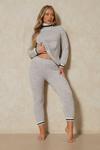 MissPap Stripe Detail Roll Neck Knitted Co Ord Set thumbnail 1