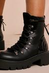 MissPap Chunky Ski Hook Lace Up Boots thumbnail 2