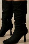 MissPap Ruched Knee High Boot thumbnail 2