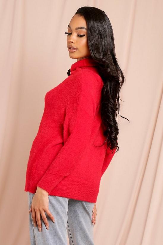 MissPap Cosy Knit High Neck Oversized Jumper 4