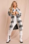 MissPap Oversized Checked Coat thumbnail 1