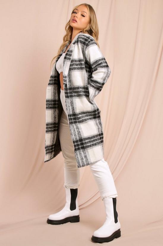MissPap Oversized Checked Coat 2