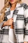 MissPap Oversized Checked Coat thumbnail 3