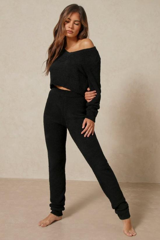 MissPap Cosy Knit High Waisted Lounge Leggings 1