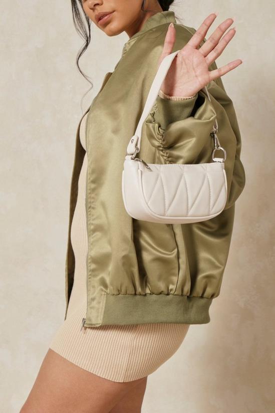 MissPap Leather Look Quilted Shoulder Bag 2