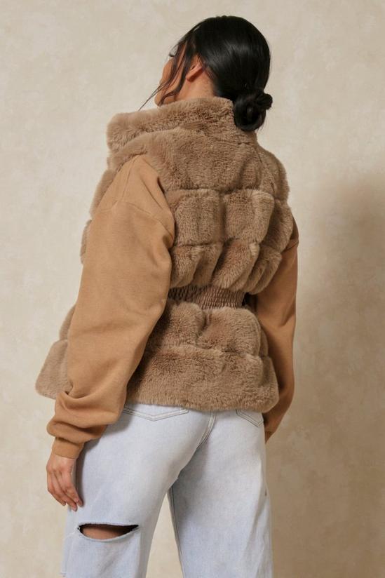 MissPap Faux Fur Sleeveless Jacket 4