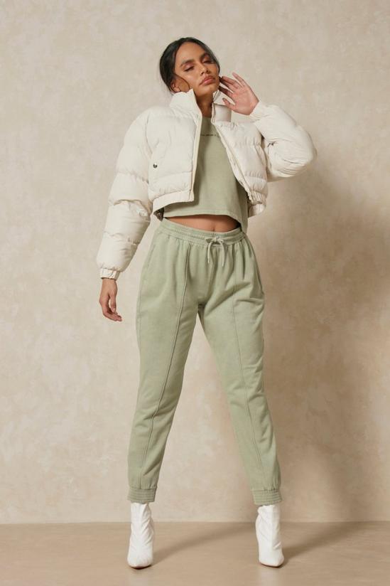 MissPap Funnel Neck Cropped Puffer Jacket 4