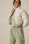MissPap Funnel Neck Cropped Puffer Jacket thumbnail 6