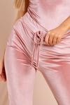 MissPap Velour Oversized Cuffed Joggers thumbnail 2