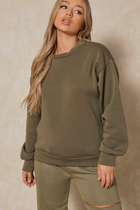 MissPap Basic Oversized Sweatshirt 1
