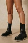 MissPap Leather Look Rubber Sole Ankle Boots thumbnail 3