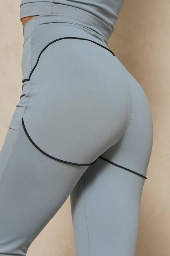 MissPap Contrast Piping Active Legging 2