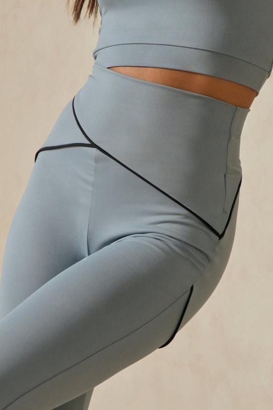 MissPap Contrast Piping Active Legging 5