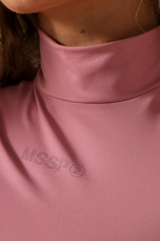 MissPap Misspap 2 Branded High Neck Long Sleeve Top 6