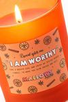 MissPap Mallows I Am Worthy Spiced Orange Candle thumbnail 2