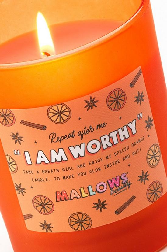MissPap Mallows I Am Worthy Spiced Orange Candle 2