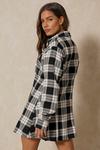 MissPap Checked Fitted Shirt Dress thumbnail 3