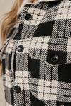 MissPap Borg Lined Checked Trucker Jacket thumbnail 6