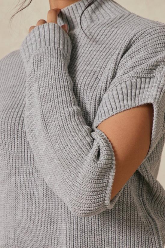 MissPap Cut Out Detail Rib Knitted Jumper 2