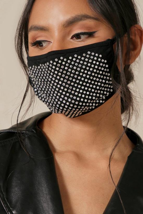 MissPap Diamante Fashion Face Mask 1