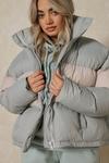 MissPap Contrast Oversized Puffer Jacket thumbnail 5