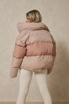 MissPap Contrast Oversized Puffer Jacket thumbnail 3