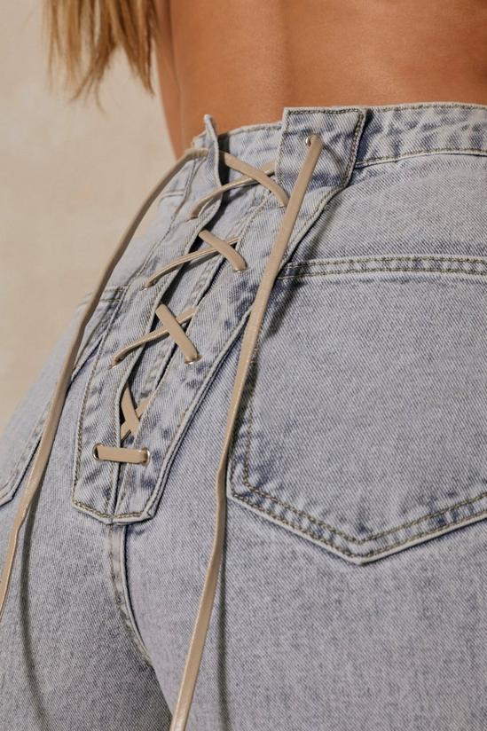 MissPap Lace Up Back Detail Jeans 5