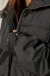 MissPap Pocket Detail Oversized Windbreaker Jacket thumbnail 6