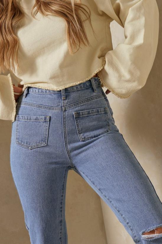 MissPap Pocket Front Straight Leg Jean 2