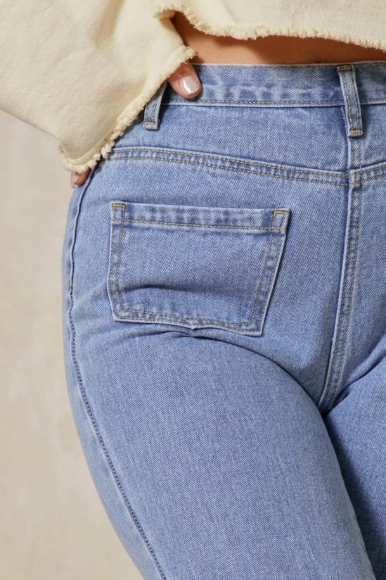 MissPap Pocket Front Straight Leg Jean 6