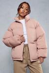 MissPap Soft Ribbed Oversized Puffer Jacket thumbnail 1
