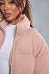 MissPap Soft Ribbed Oversized Puffer Jacket thumbnail 2