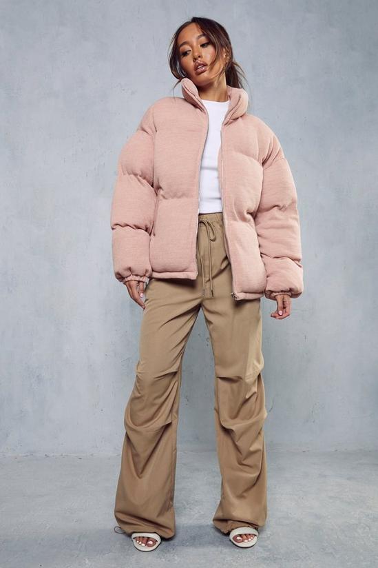 MissPap Soft Ribbed Oversized Puffer Jacket 4