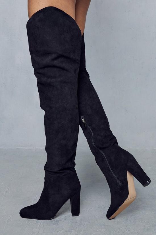 MissPap Faux Suede Extreme Thigh High Boots 2