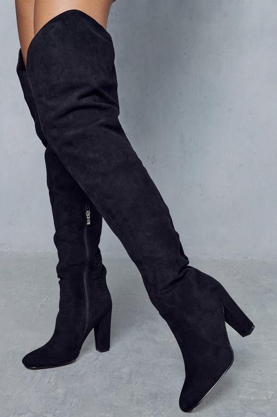 MissPap Faux Suede Extreme Thigh High Boots 3