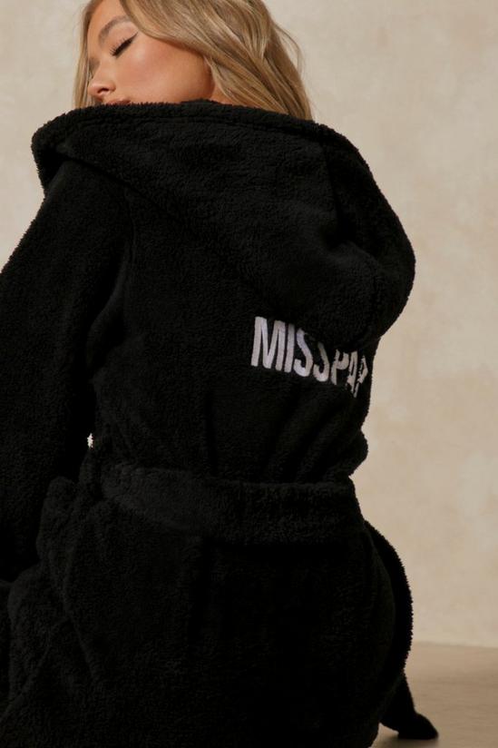 MissPap Premium Soft Misspap Embroidered Dressing Gown 4