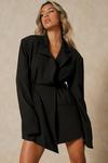 MissPap Tailored Ruched Blazer Dress thumbnail 1