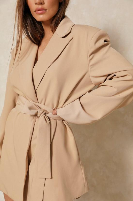 MissPap Premium Tailored Oversized Belted Blazer Dress 6