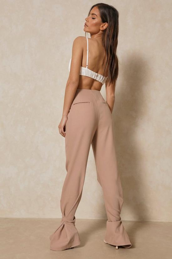 MissPap Tailored Twisted Ankle Flare Trouser 3