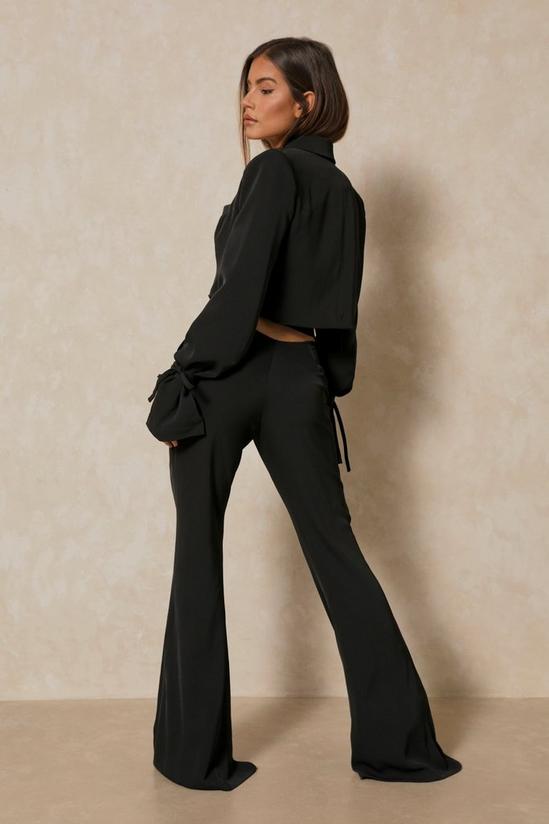 MissPap Tailored Belted Cut Out Tailored Trouser 3